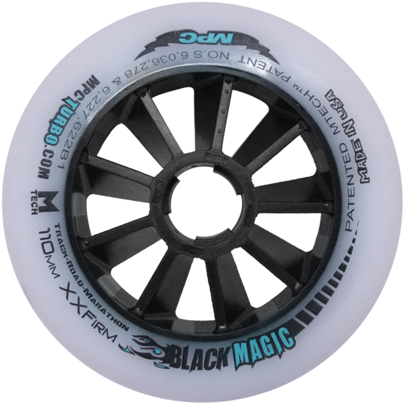 black magic inline skate wheels